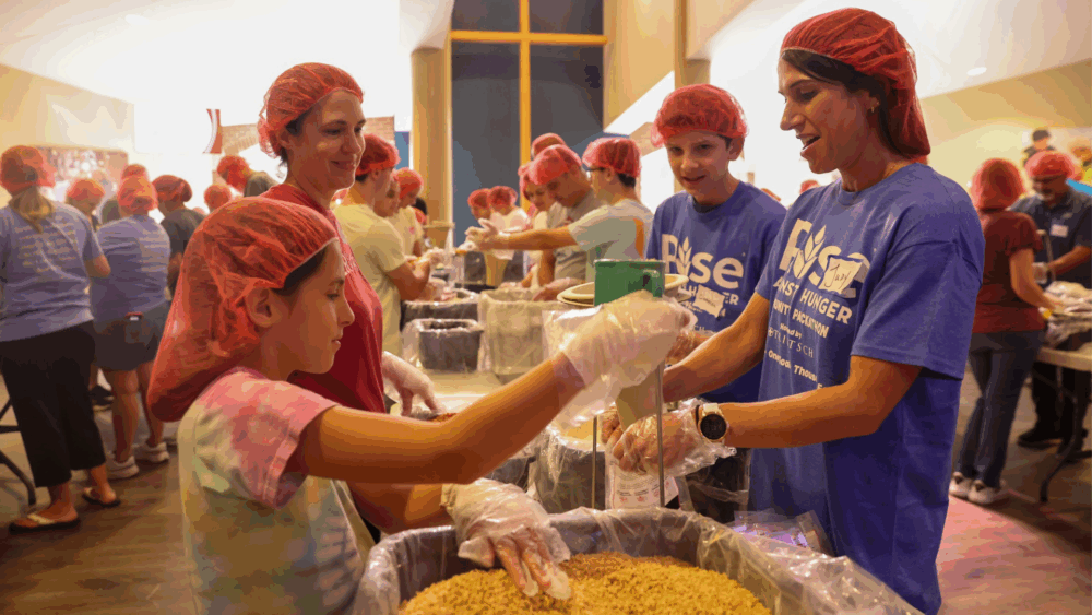 285,000 Meals in 24 Hours